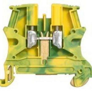 Morsetto DIN Giallo Verde 6mmq